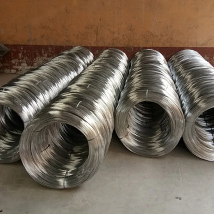 
Zinc Coating Steel Strand Nail Making Galvanized Steel Wire 
