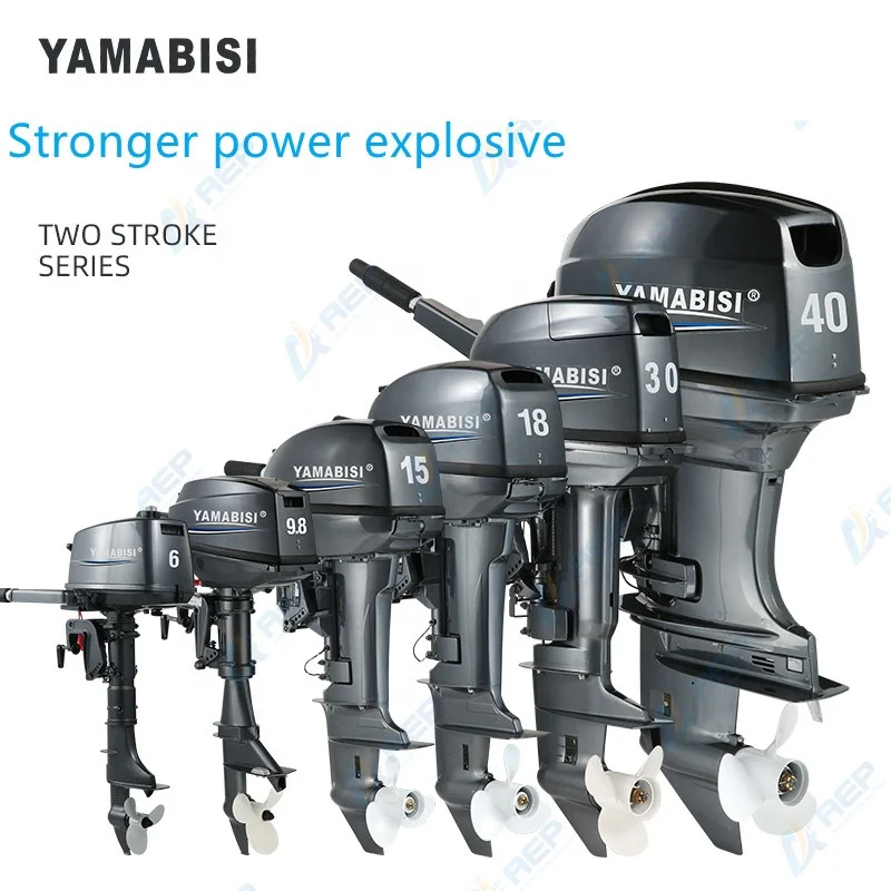 Абсолютно Новый YAMABISI 2-х тактный 40hp подвесной лодочный