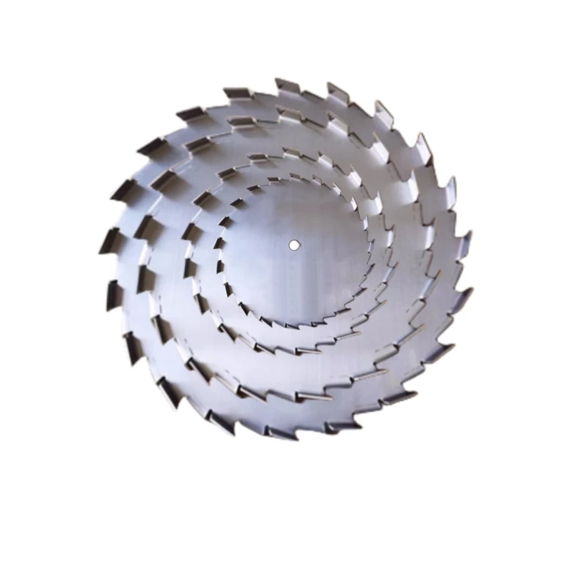 Stainless steel dispersing disc high-speed stirring impeller disperser accessories disc dispersing blades