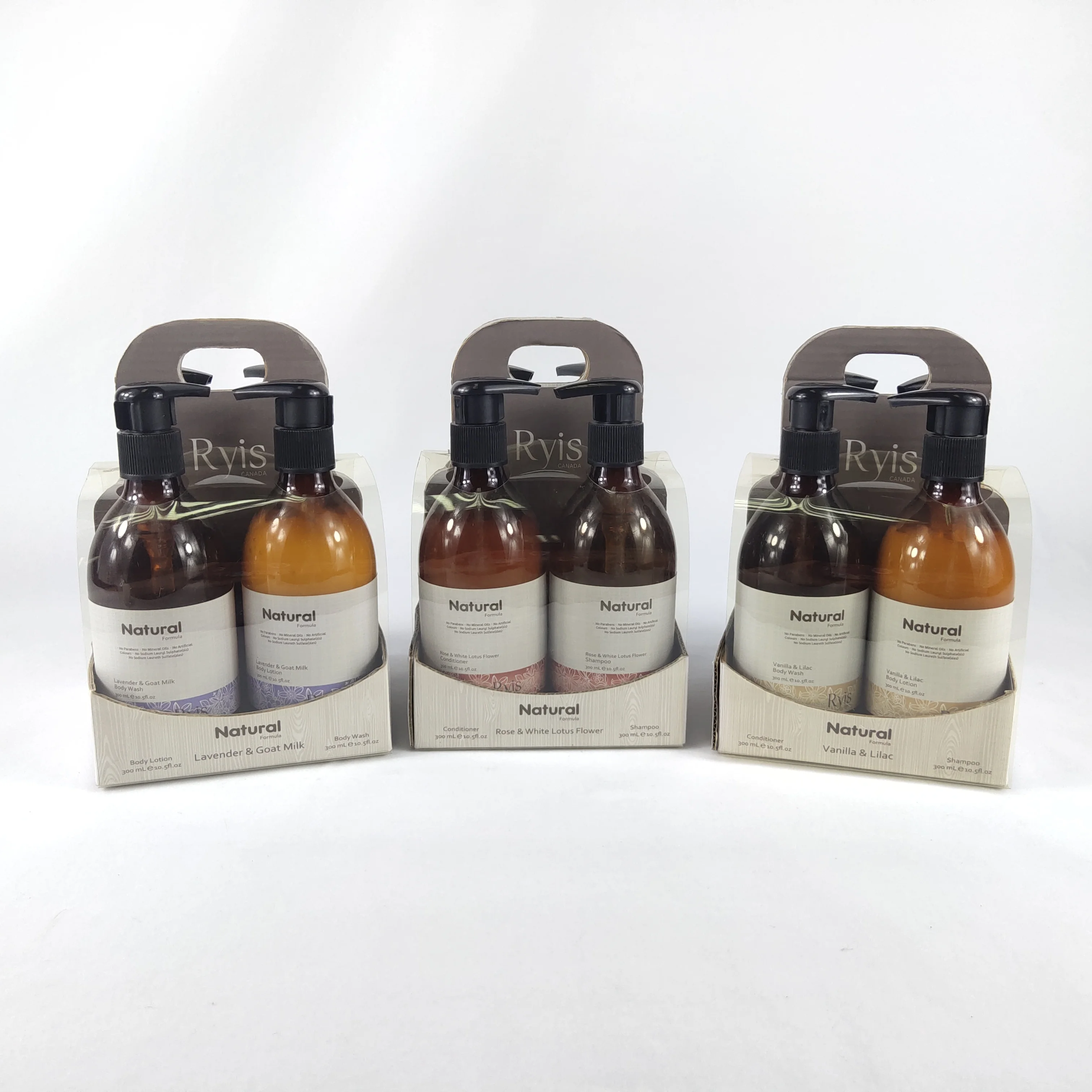 OEM ODM Wholesale Natural Bath Set Shampoo Shower Gel Travel Kit Organic Body Care Set