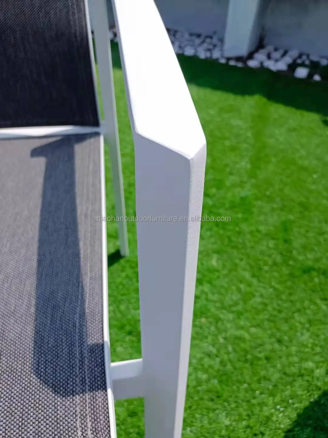 Garden Furniture Aluminium Outdoor Wicker Modern leisure furniture Style Patio bistro sofa chair with coffe table