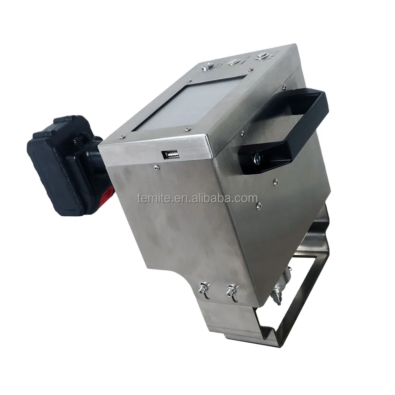 Горячая распродажа, портативная электрическая аккумуляторная батарея, винная номерная табличка, нержавеющая точечная маркировочная машина