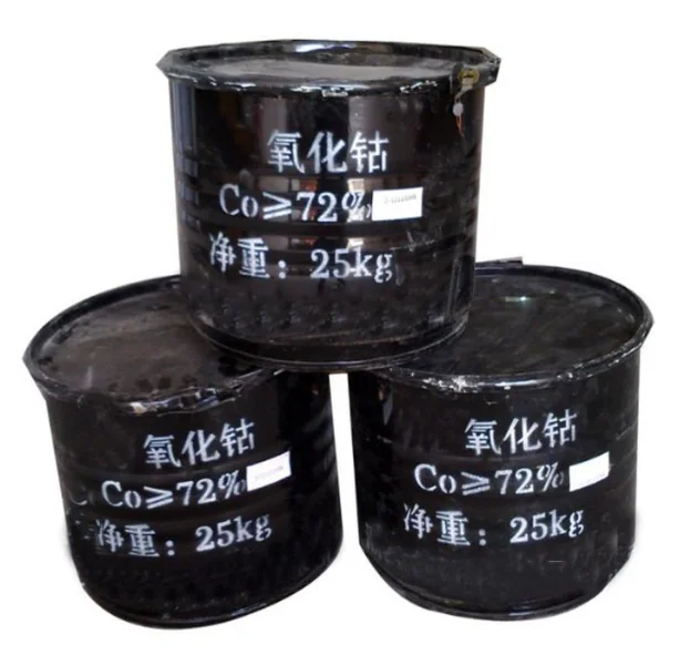 High quality 74%73% 72%70% Cobalt Oxide Powder Co3O4/Co2O3 cobaltous oxide from China