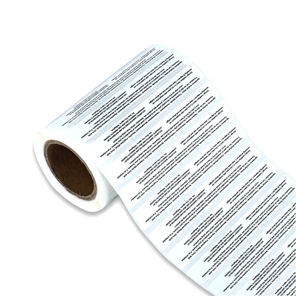 Brand Order Waterproof Custom Roll Self Adhesive Vinyl Printing Logo Packaging Bottle Label Sticker