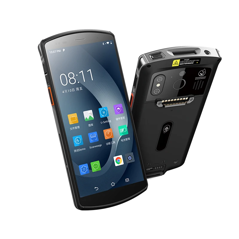 Портативный КПК Orchid DT50 на android 9,0, 4G, Wi-Fi, GPS, NFC, RFID, портативный терминал данных, промышленные КПК со сканером штрих-кодов