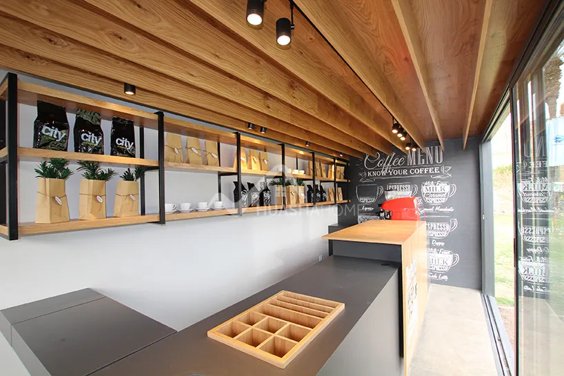 High Quality Container Coffee Bar Shipping Container House 20 ft Coffee Shop/kiosk