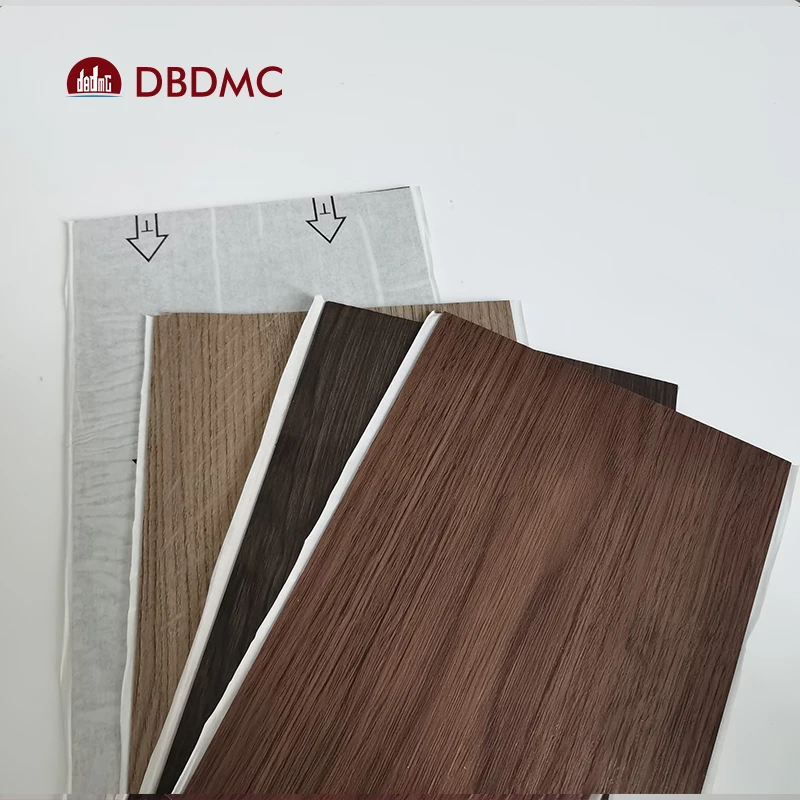 Waterproof flooring wood floor self adhesive/ Glue down PVC Vnyl flooring Planks