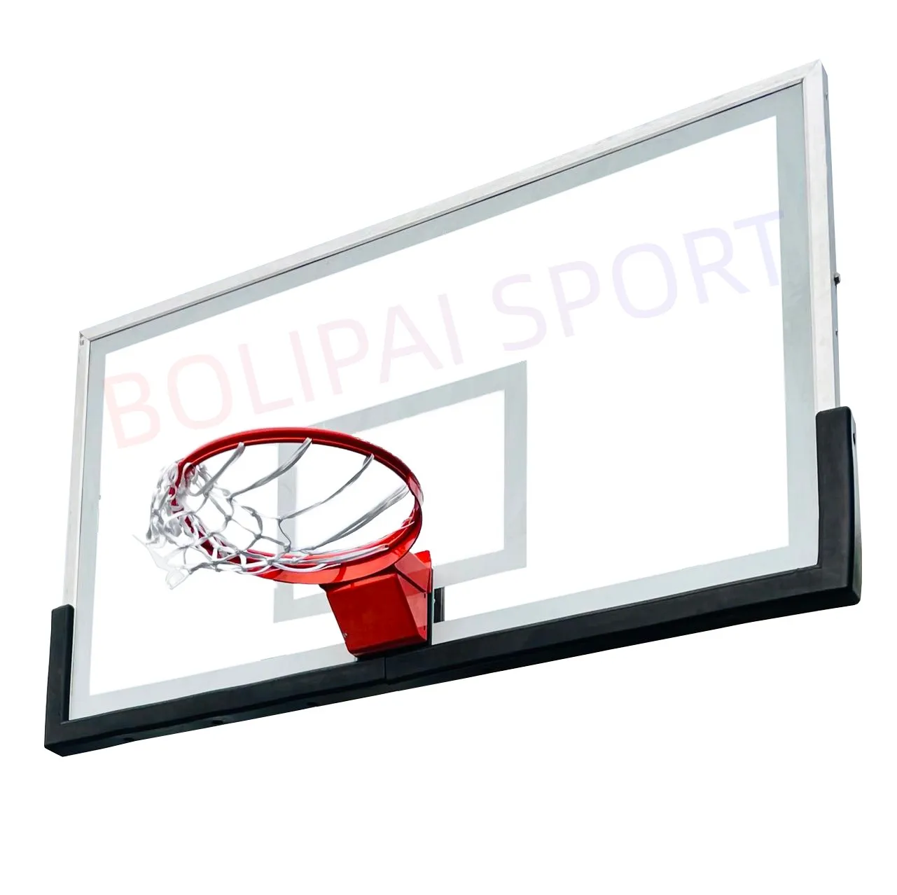 Изготовленный на заказ OEM FIBA стандартная закаленная стеклянная баскетбольная
