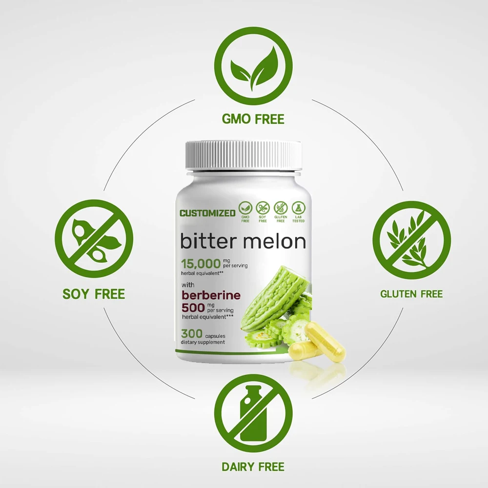 Factory Price Bitter Melon Extract Bitter Melon Capsules Momordica Charantia Capsules With Private Labeling