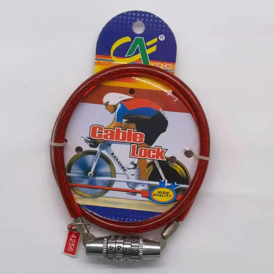 
Factory new product cheap chain lock safety outdoor lock bicycle password lock 