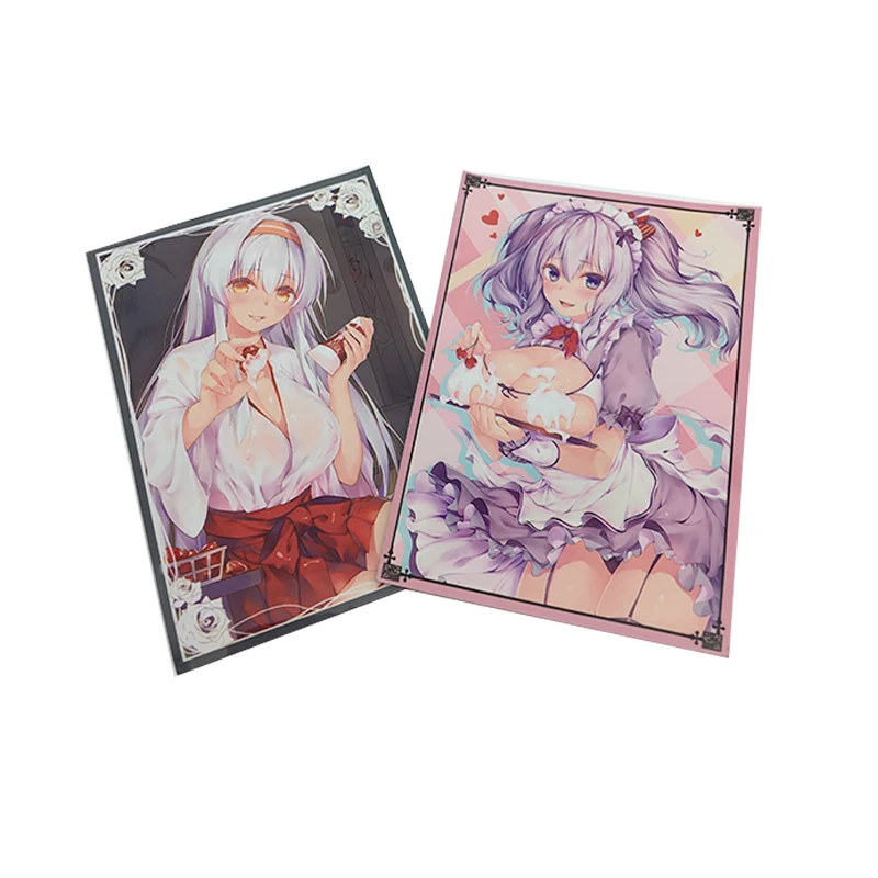 Custom Art-design card sleeves for game Baseball card sleeves anime sexy girl board games card sleeves