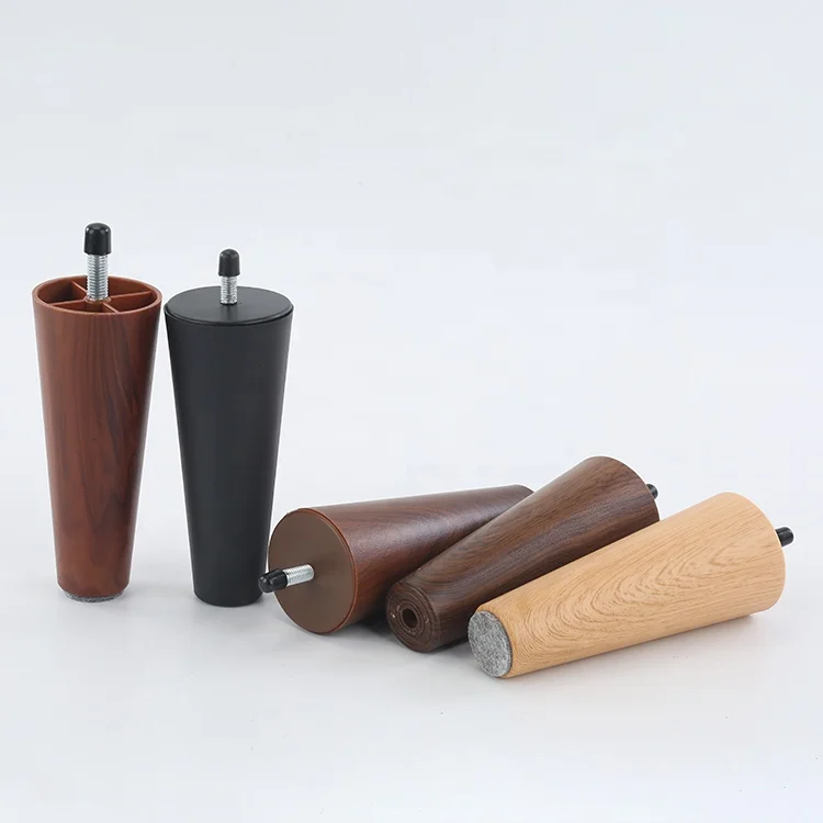 Professional manufacturer plastic 5.9 inch furniture legs coffee table raised furniture support