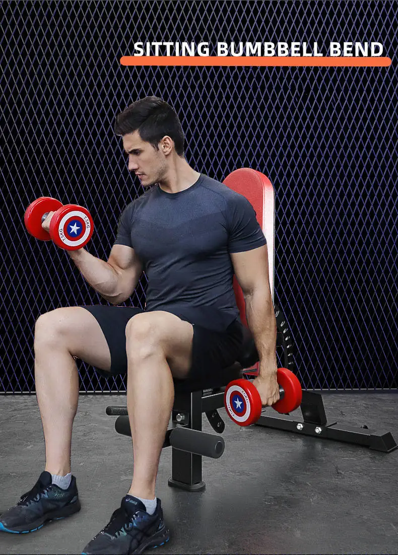 Stable Exercise Equipment Multi Gym Commercial Benches Weight Bench For Sale Adjustable Bench Press