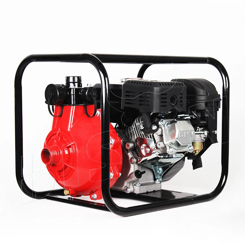1.5 inch gasoline portable fire fighting water pump high pressure