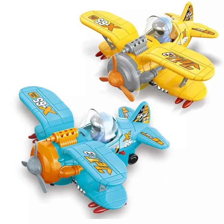 Jinming New Arrival Flashing Light Mini Electric Airplanes Toy Battery Operated Aircraft Toy Plane Model