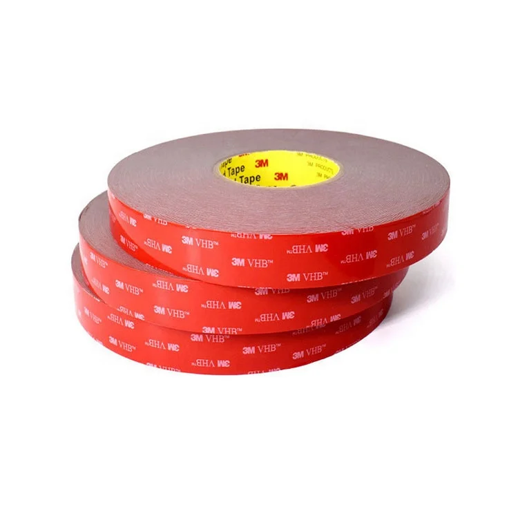 3M RP+110GF 3M RP+160GF Double Sided Acrylic Foam Tape 1.1mm /1.6mm Thickness Gray Color