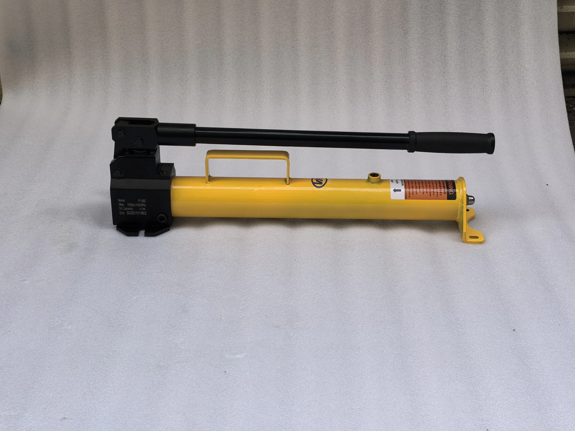 ENERPAC Similar Quality Manual Hydraulic Pump Set VPD-392 for Hydraulic Tools Including Hydraulic Hoses and Pressure Gauge