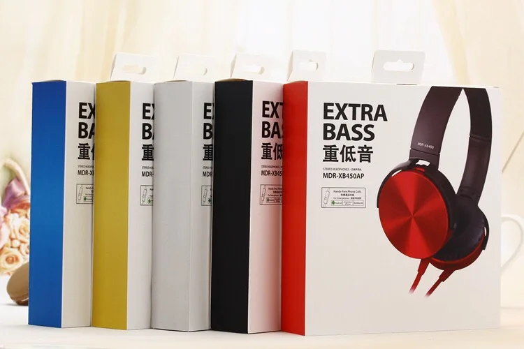 2022 Factory wholesale  XB450 headset with wheat bass headset XB450 mobile phone 3.5mm headset