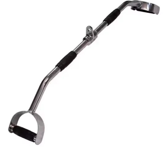 High Quality OEM ODM Customization LAT Pulldown Bar Press Down Bar with Rubber Covered Grip Handle D Grip