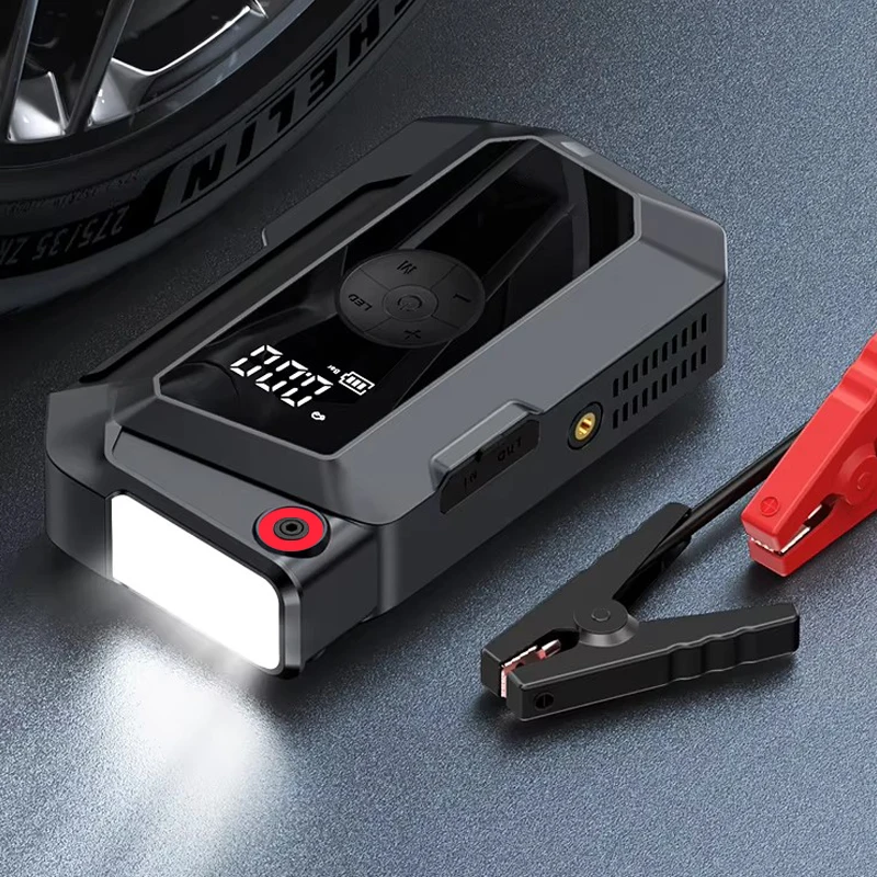 2024 Upgrade 12V/24V Car Jump Starter - 10000mAh, Ultra-Quick Engine Boost