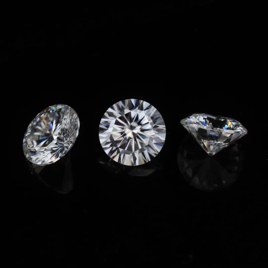 Бриллианты для рукоделия круглые блестящие огранки 0 8-4 2 мм