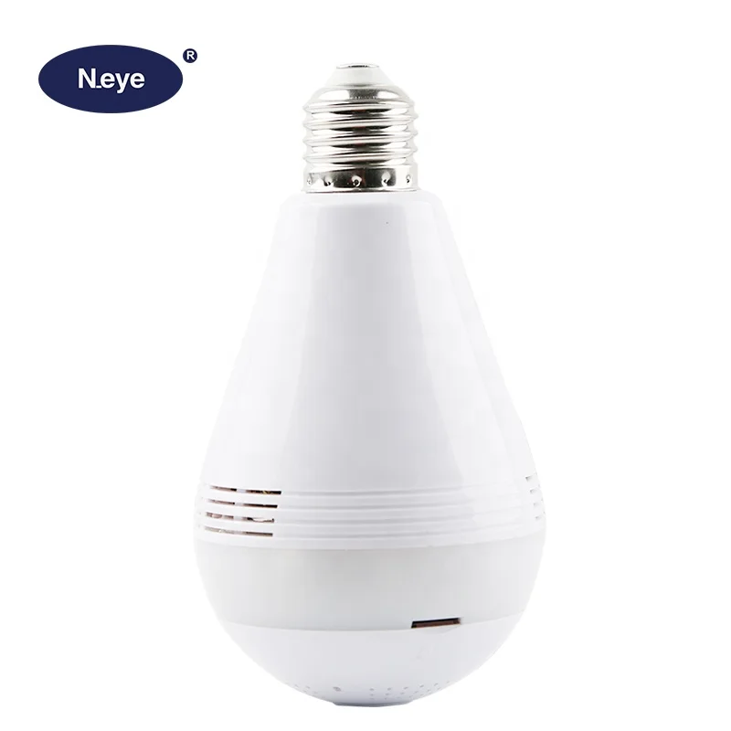 
HD 4MP 1080P Wireless Wifi Lamp Light Bulb Camera IP Indoor Hidden Spy 360 CCTV P2P Security Surveillance P2P Camera 