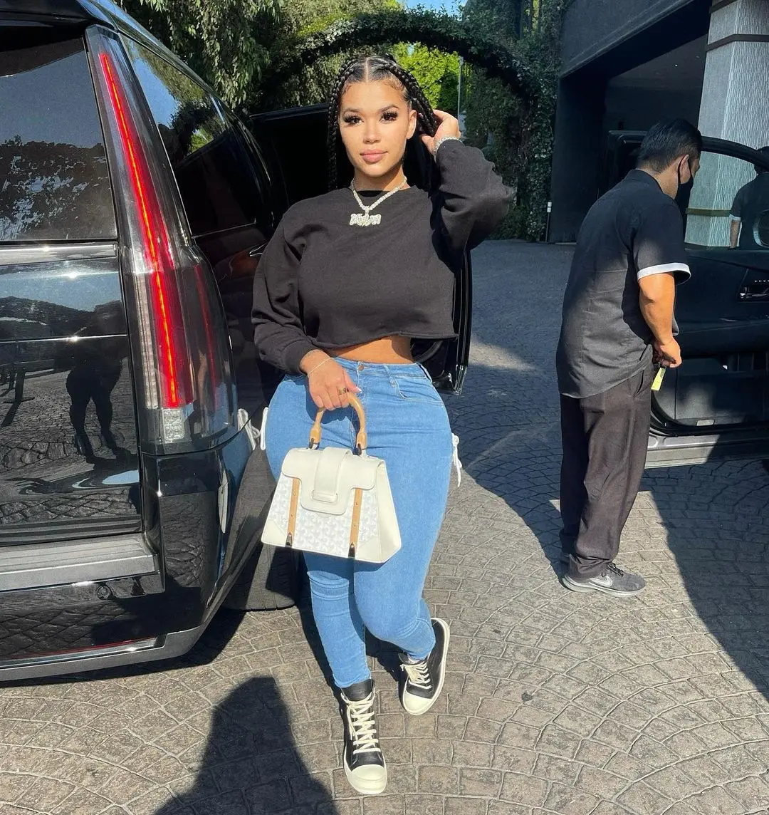 2021 fall fashion Stretch Elastic Ripped Hollow Out Denim Jeans Bandage Straight pants women skinny high waist ripped