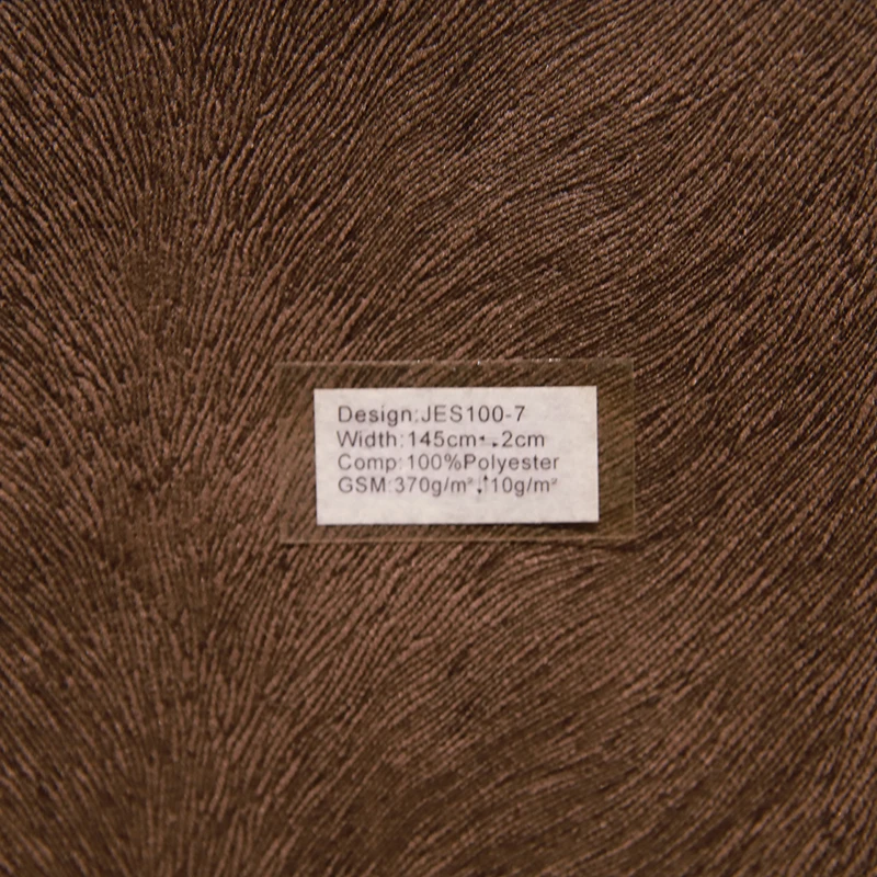 JES Upholstery Sofa Fabric Desgin Stone New Pattern Embossed Velvet Shoes Bag Home Decor Curtain Mattress Home Textile