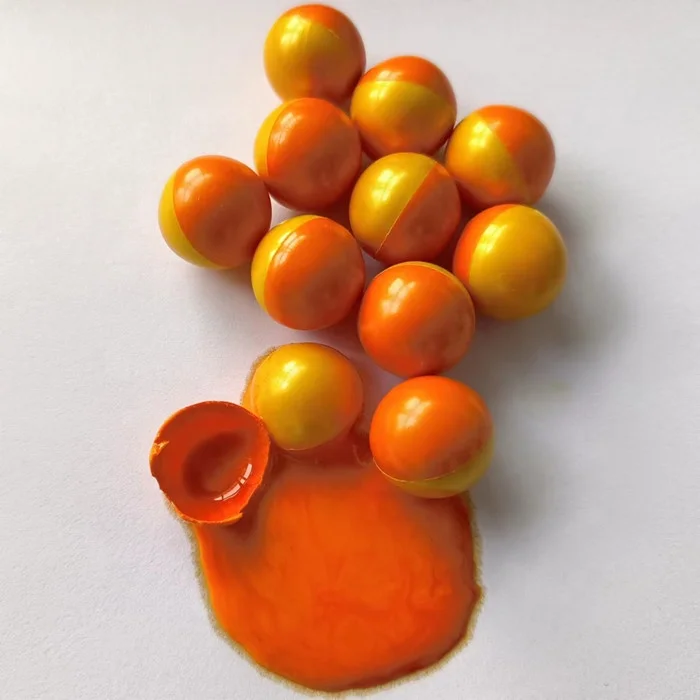 Cheap Paintball Bullets /Colorful 0.68 Paint Ball