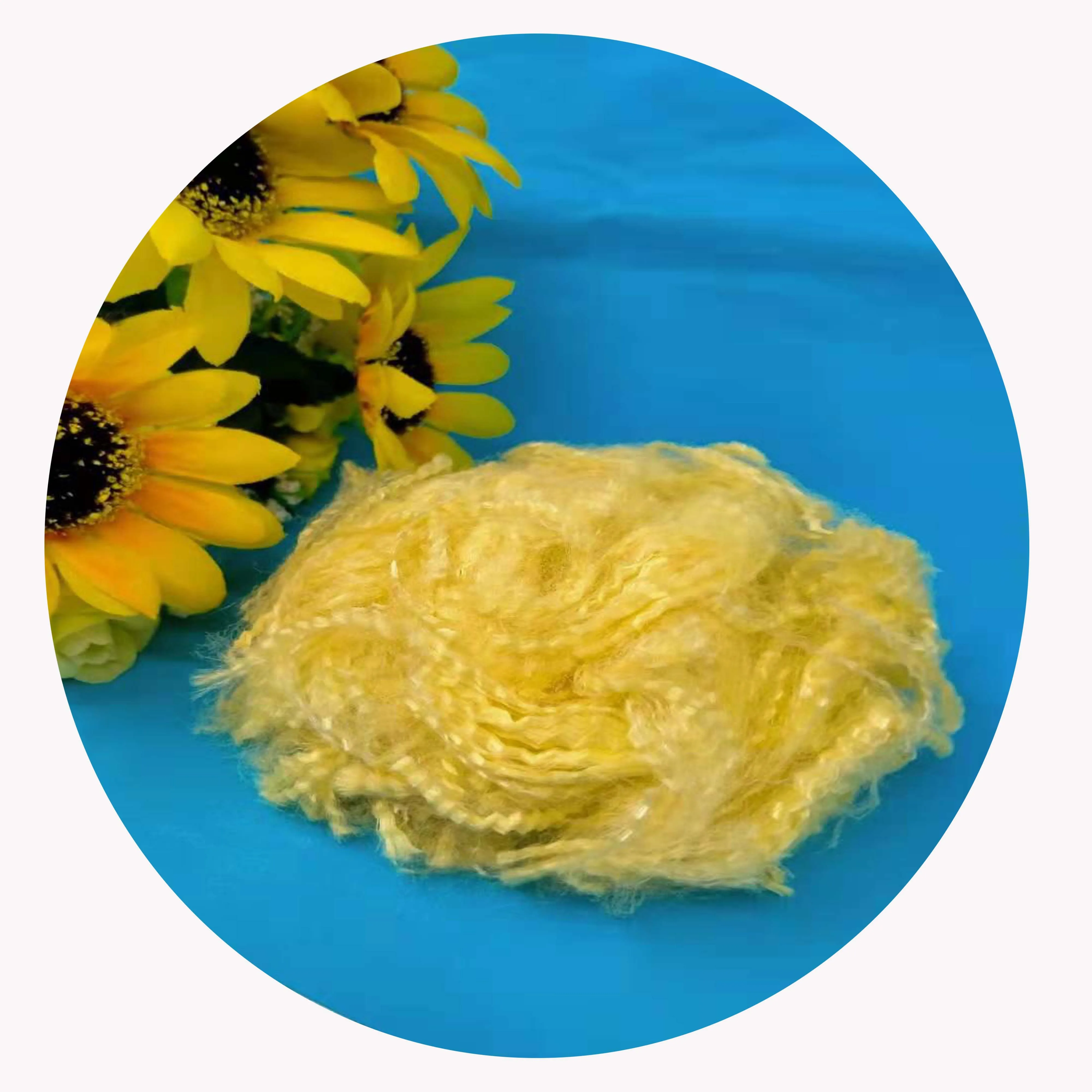 Factory Price 1.5D Flame Retardant 1414 Para Aramid Staple Fiber