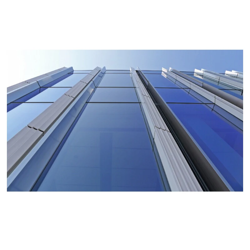 frosted glass curtain walls large building glass curtain wall