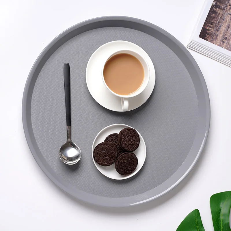 High quality hot sales Nordic Serving Plate Factory Round Plastic dinner plate