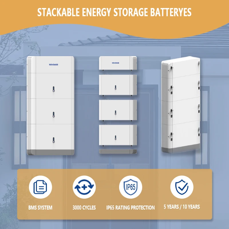 5KWH All in One Stackabled Lithium Battery 48V 100Ah Lifepo4 Battery for Residential Energy System Use