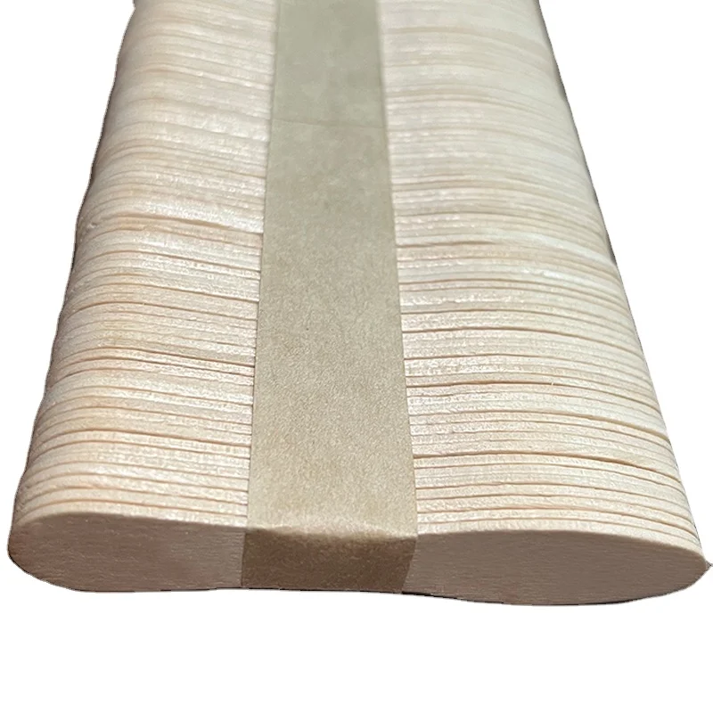 China manufacturers wholesale biodegradable birch ice cream sticks, ice cream spoons