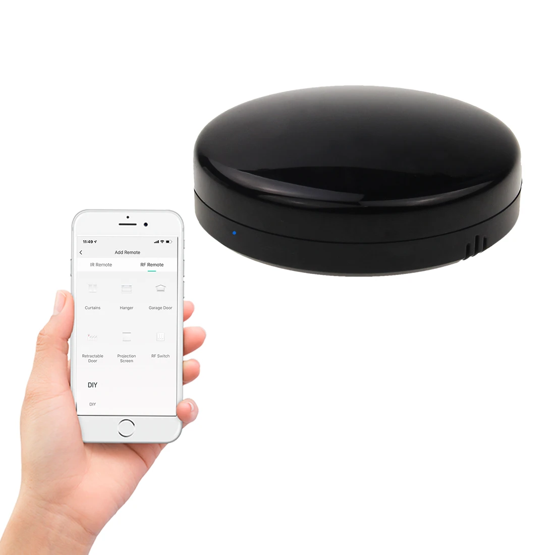 Франквер Wi-Fi rf шторы дистанционный tuya решение умный ИК-передатчик с RF данную функцию