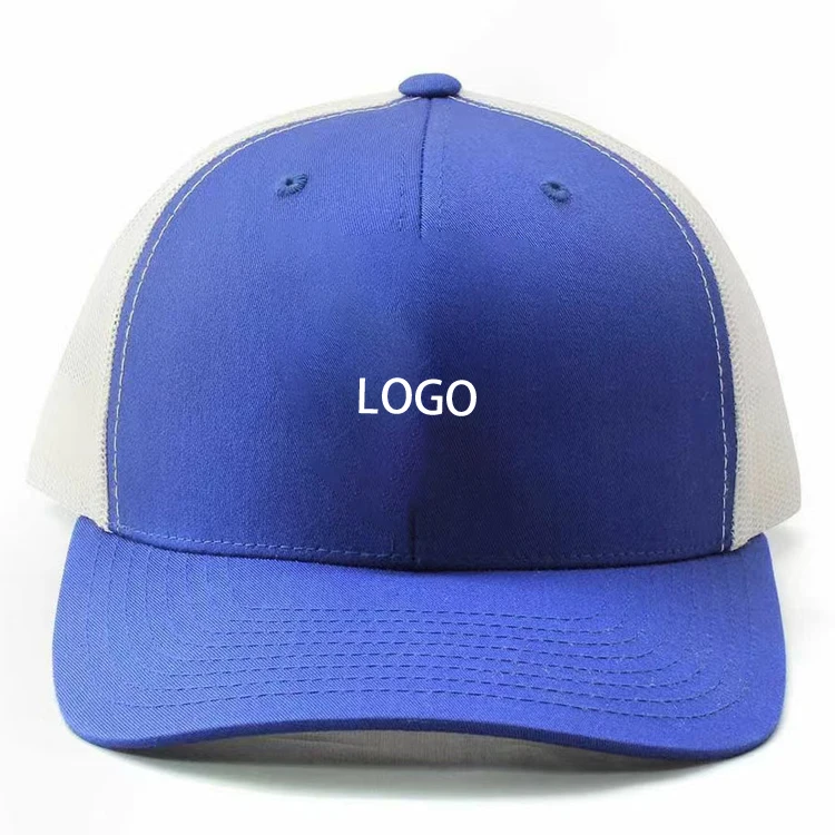 Wholesale Custom High Quality Style 6 Panel Grey 3D Embroidery Model Mesh Trucker Caps Hat