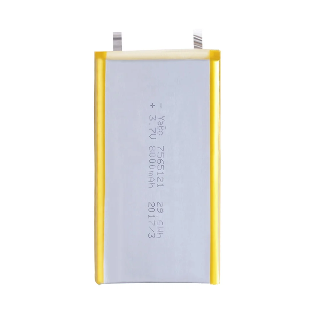 Wholesale Li-Lon Battery Cell 3.7V 3.85V 350Mah  2600Mah Lithium Polymer  Tie Cable Tie Down Strap Colors Lipo Battery