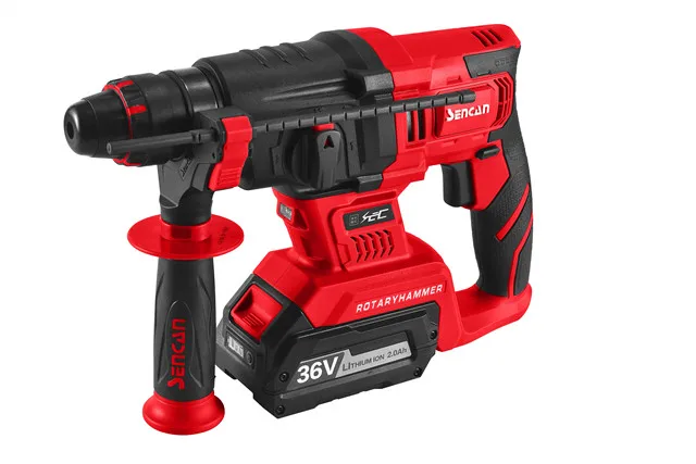 SENCAN D722801 36V cordless rotary hammer lithium battery brushless motor