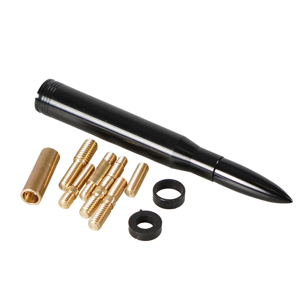 FORD F150 RAPTOR 50 CAL CALIBER BULLET ANTI THEFT COPPER COIL ANTENNA BLACK KIT