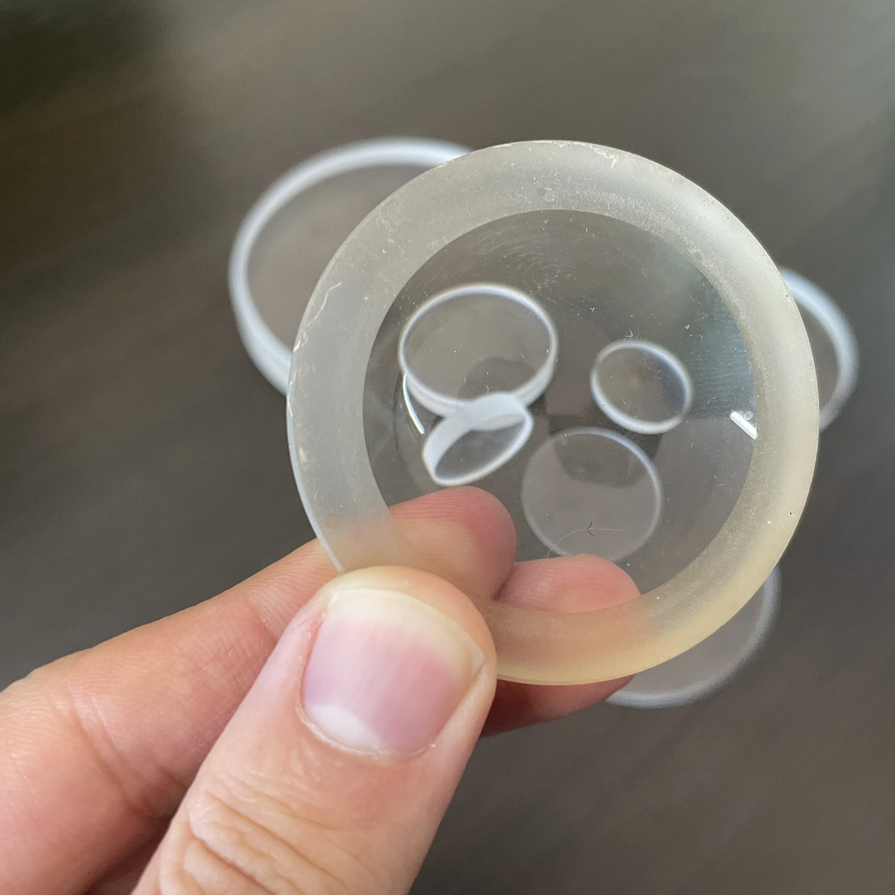 factory wholesale Clear Plate Quartz Window Wafer crystal quartz plate