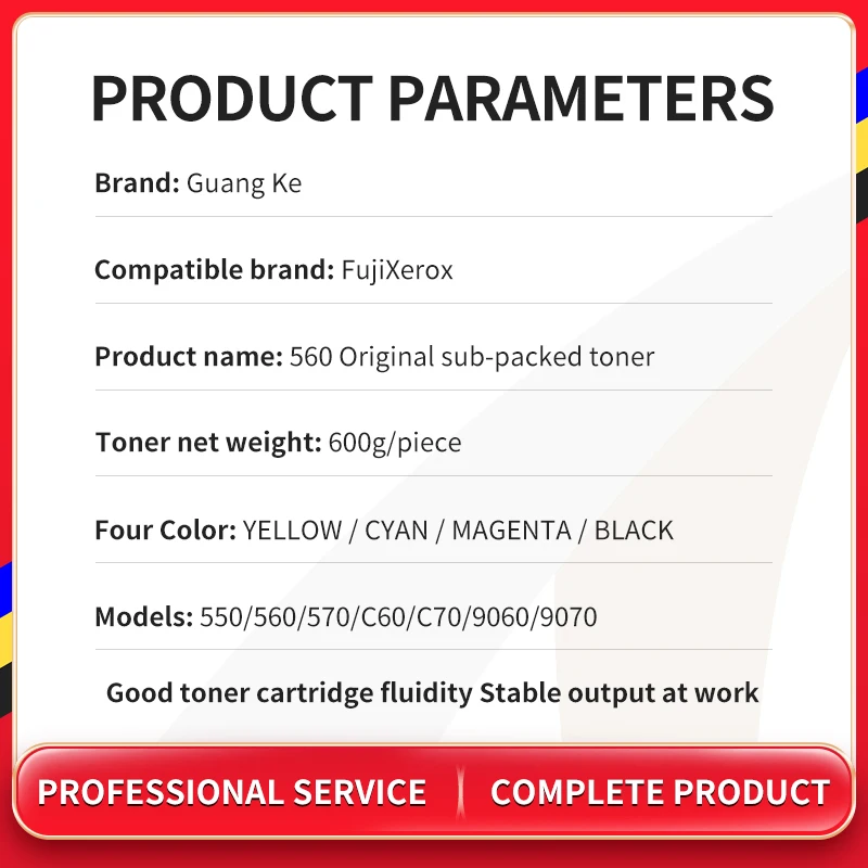 Original Quality toner powder For Xerox  550 560 570 C60 C70 5580 6680 7780 7785 US version toner cartridge