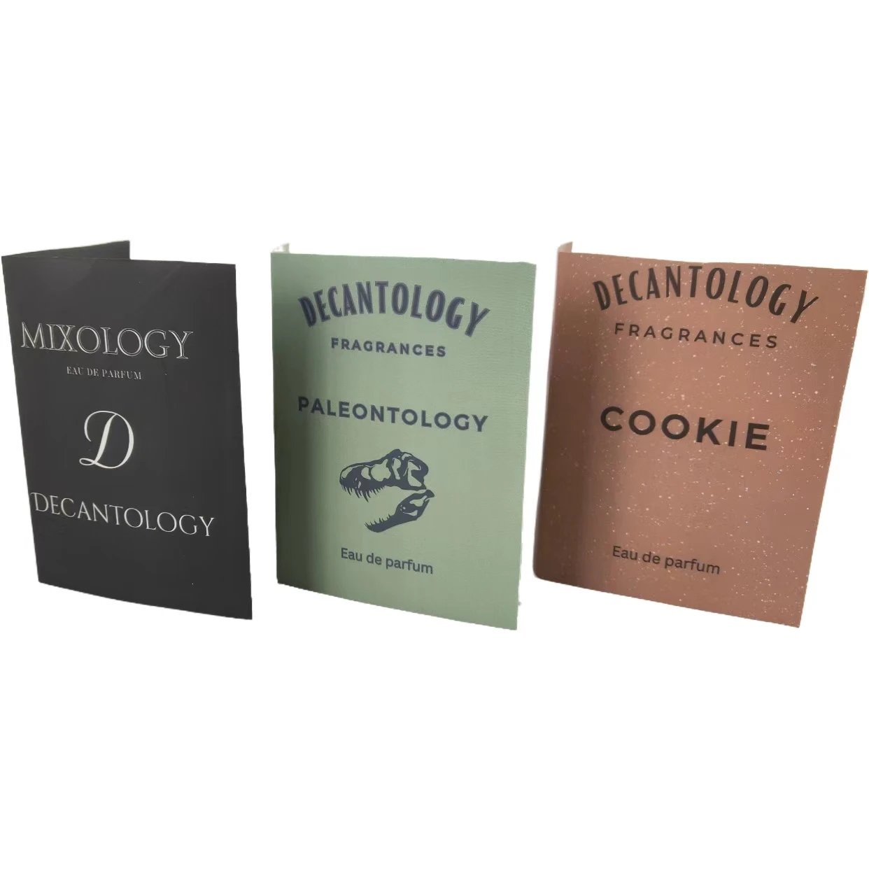 Low MOQ Wholesale Custom 1ml 2ml 3ml Sample Glass Perfume Vial Bottle Packaging Perfume Bottle and Box Paper Card Perfume Holder