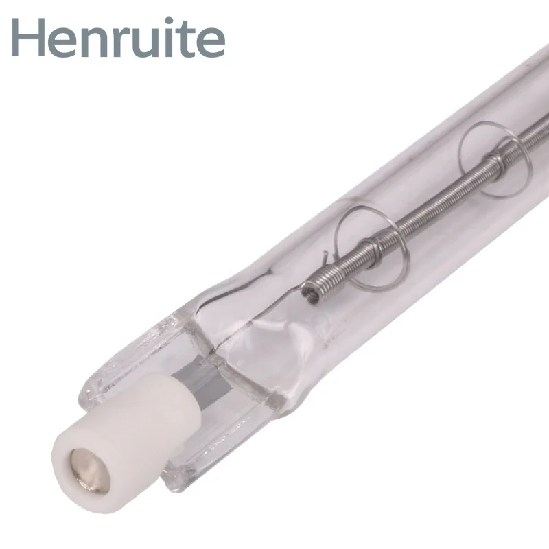 300W 535mm R7S Clear Quartz Halogen Infrared Heat Lamp CE Certified for Infrared Sauna/Cabins body care