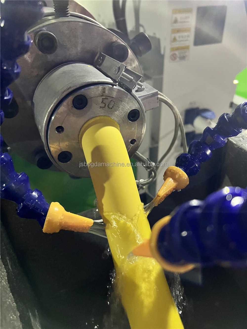 BOGDA Manufacturing TPE TPU TPR Rubber Bands Extrusion Production Line Machine Rubber Band Making Machine