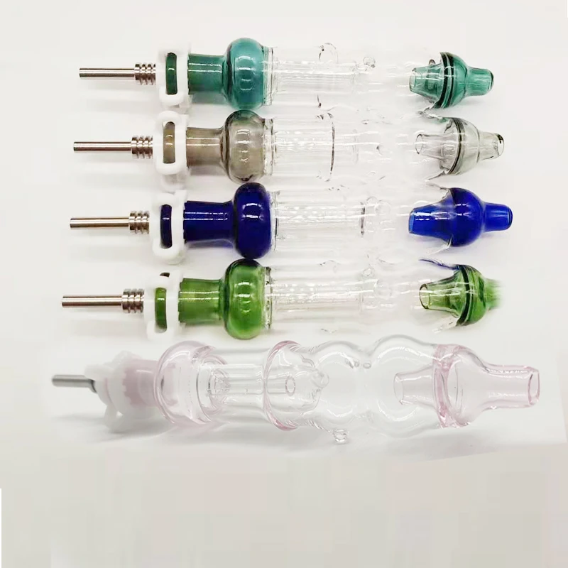Nectar 4.5 Inch  Mini Nector Collector Kit  With 10Mm Stainless Steel Tip With 10Mm Plastic Clip