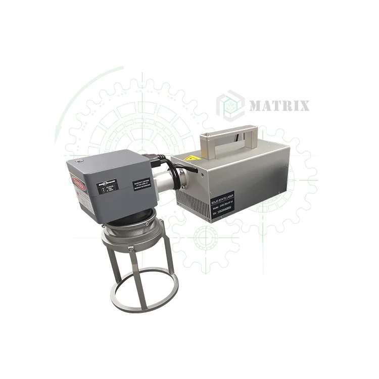 Laser Industrial 5w 10w UV Fiber Laser Marking Machine laser engraving for spectacle lens glasses bottle plastic