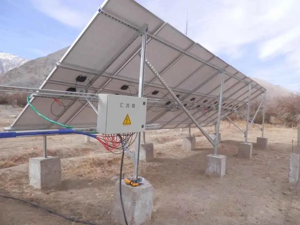 Adjustable Flat Ground Solar Panel Mounting Bracket System Solar Farm Mounting Structure For Sell