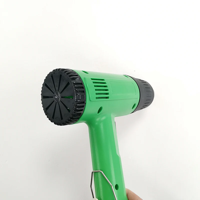 Maquina de pistola de calor con soplador de aire caliente retractil de 1500W