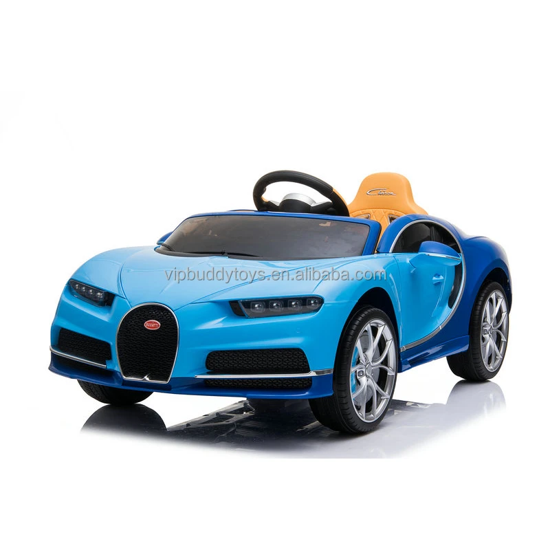 VIP Buddy Licensed Ride-on Cars Bugatti Chiron 12V Battery Powered Kids Electric Ride on Car