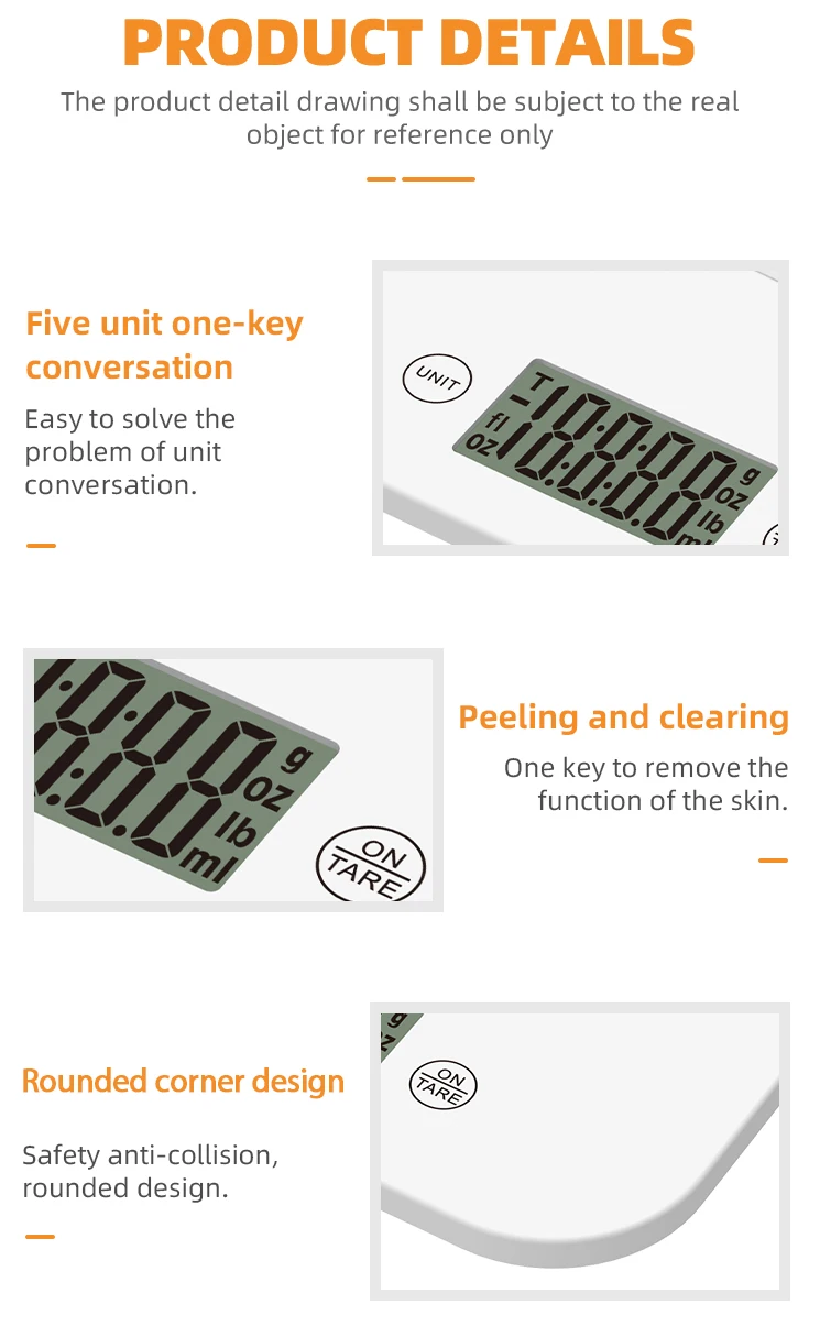 Factory Price Digital Kitchen Food Weighing Scale Electronic Kitchen Food Weight Digital Food Scale With Bowl